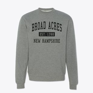 Broad Acres New Hampshire Classic Established Crewneck Sweatshirt