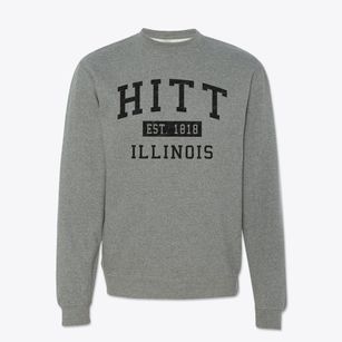 Hitt Illinois Classic Established Crewneck Sweatshirt