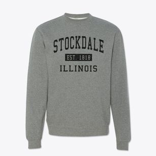 Stockdale Illinois Classic Established Crewneck Sweatshirt