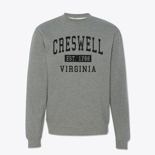 Creswell Virginia Classic Established Crewneck Sweatshirt