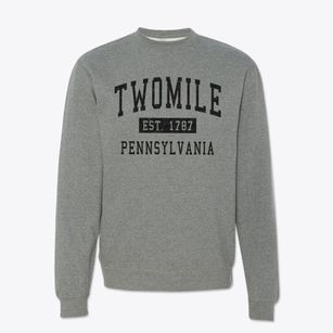 Twomile Pennsylvania Classic Established Crewneck Sweatshirt