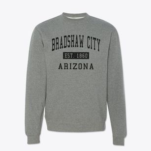 Bradshaw City Arizona Classic Established Crewneck Sweatshirt