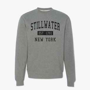 Stillwater New York Classic Established Crewneck Sweatshirt