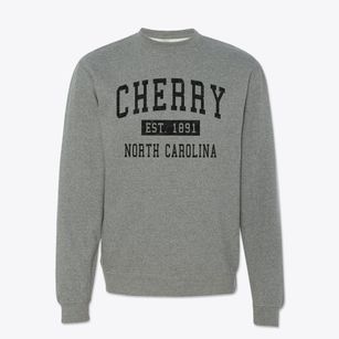 Cherry North Carolina Classic Established Crewneck Sweatshirt