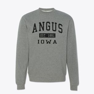 Angus Iowa Classic Established Crewneck Sweatshirt