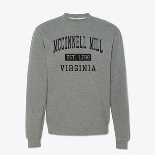 Mcconnell Mill Virginia Classic Established Crewneck Sweatshirt
