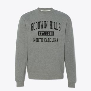 Goodwin Hills North Carolina Classic Established Crewneck Sweatshirt