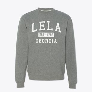 Lela Georgia Classic Established Crewneck Sweatshirt