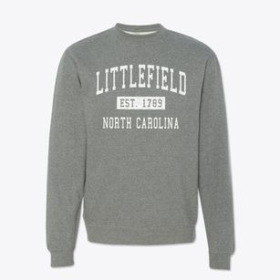Littlefield North Carolina Classic Established Crewneck Sweatshirt