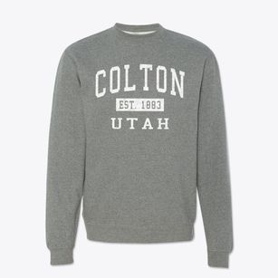 Colton Utah Classic Established Crewneck Sweatshirt