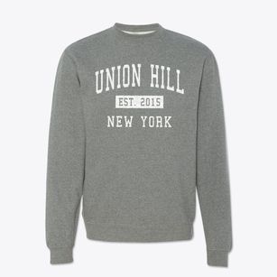Union Hill New York Classic Established Crewneck Sweatshirt