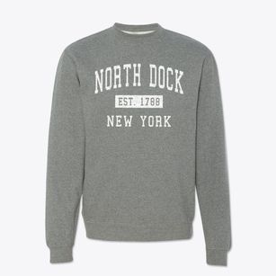 North Dock New York Classic Established Crewneck Sweatshirt