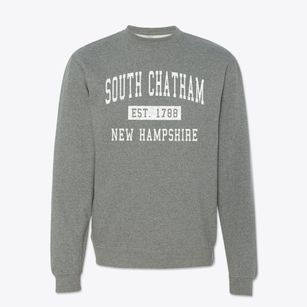 South Chatham New Hampshire Classic Established Crewneck Sweatshirt