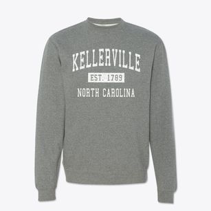 Kellerville North Carolina Classic Established Crewneck Sweatshirt