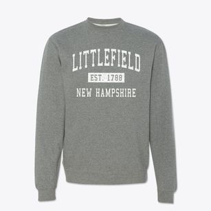 Littlefield New Hampshire Classic Established Crewneck Sweatshirt