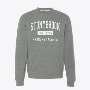 Stonybrook Pennsylvania Classic Established Crewneck Sweatshirt
