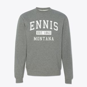 Ennis Montana Classic Established Crewneck Sweatshirt