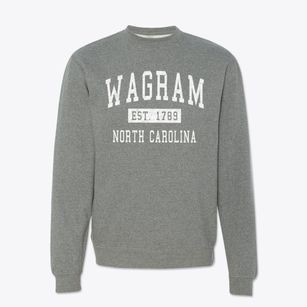 Wagram North Carolina Classic Established Crewneck Sweatshirt