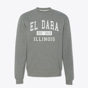 El Dara Illinois Classic Established Crewneck Sweatshirt