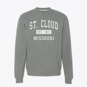 St. Cloud Missouri Classic Established Crewneck Sweatshirt