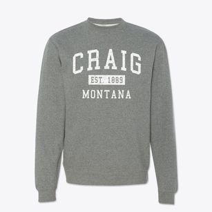Craig Montana Classic Established Crewneck Sweatshirt