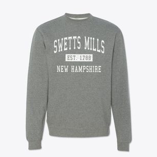 Swetts Mills New Hampshire Classic Established Crewneck Sweatshirt