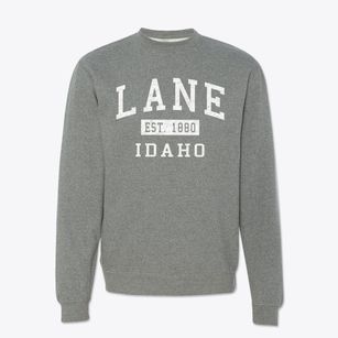 Lane Idaho Classic Established Crewneck Sweatshirt