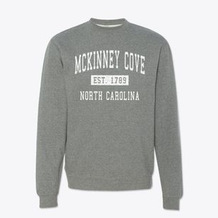 Mckinney Cove North Carolina Classic Established Crewneck Sweatshirt