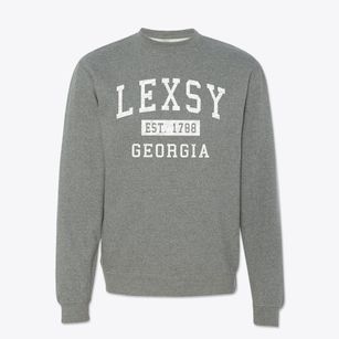 Lexsy Georgia Classic Established Crewneck Sweatshirt