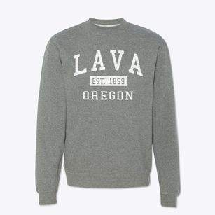 Lava Oregon Classic Established Crewneck Sweatshirt