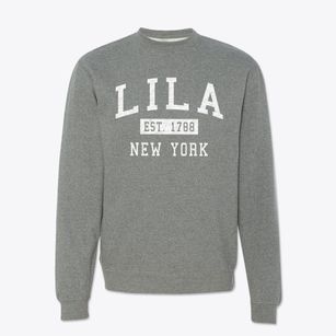 Lila New York Classic Established Crewneck Sweatshirt