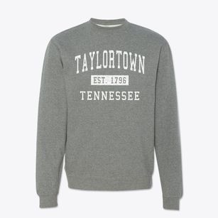 Taylortown Tennessee Classic Established Crewneck Sweatshirt