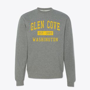 Glen Cove Washington Classic Established Crewneck Sweatshirt