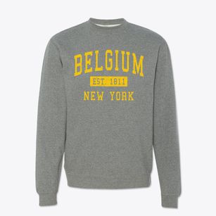 Belgium New York Classic Established Crewneck Sweatshirt