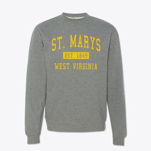 St. Marys West Virginia Classic Established Crewneck Sweatshirt