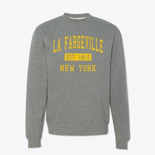 La Fargeville New York Classic Established Crewneck Sweatshirt
