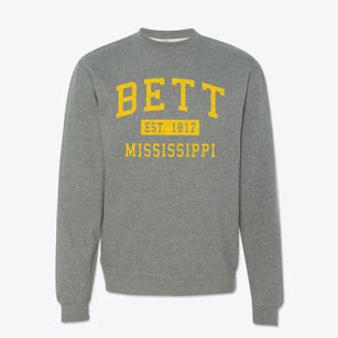 Bett Mississippi Classic Established Crewneck Sweatshirt