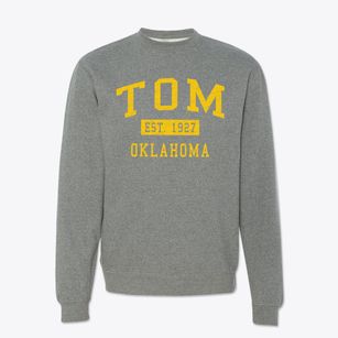 Tom Oklahoma Classic Established Crewneck Sweatshirt