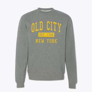 Old City New York Classic Established Crewneck Sweatshirt