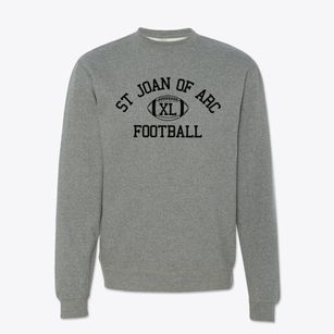 St Joan Of Arc Parish Classic Football Crewneck Sweatshirt