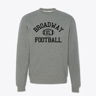 Broadway High School Classic Football Crewneck Sweatshirt