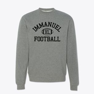 Immanuel Lutheran School Classic Football Crewneck Sweatshirt