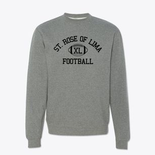 Saint Rose Of Lima Classic Football Crewneck Sweatshirt