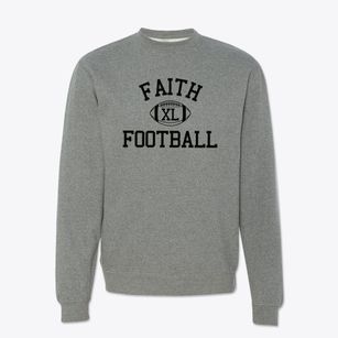 Faith Community School Classic Football Crewneck Sweatshirt