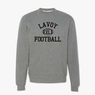 Lavoy Exceptional Center Classic Football Crewneck Sweatshirt