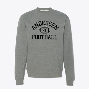 Andersen Junior High School Classic Football Crewneck Sweatshirt