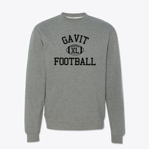 Gavit High School Classic Football Crewneck Sweatshirt