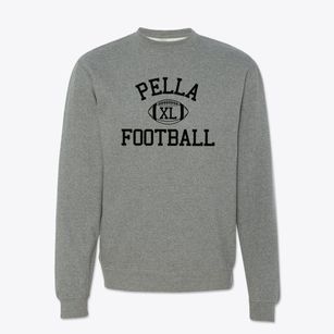 Pella Christian Grade School Classic Football Crewneck Sweatshirt