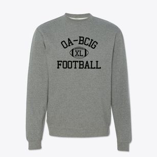 Oa-bcig High School Classic Football Crewneck Sweatshirt