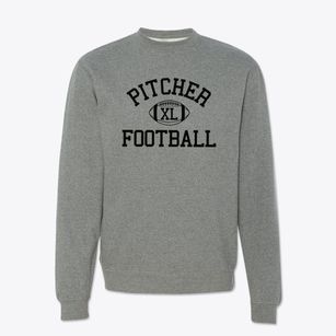 Pitcher Junior High School Classic Football Crewneck Sweatshirt
